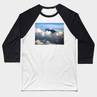 Clouds at Mount Kilimanjaro, Tanzania Baseball T-Shirt